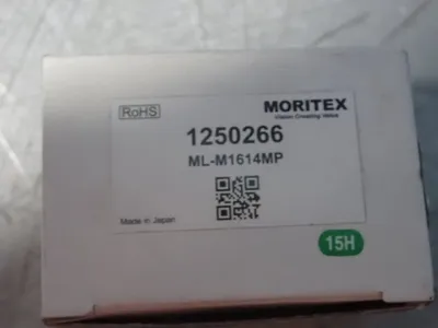 New | in-Stock MORITEX MLM1614MP Optics Ohio US | HGR 24 #1132143
