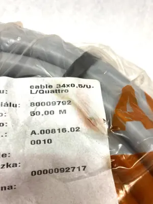 USED LAPP OLFLEX 150 34XG0,5 POWER AND CONTROL CABLE 50M