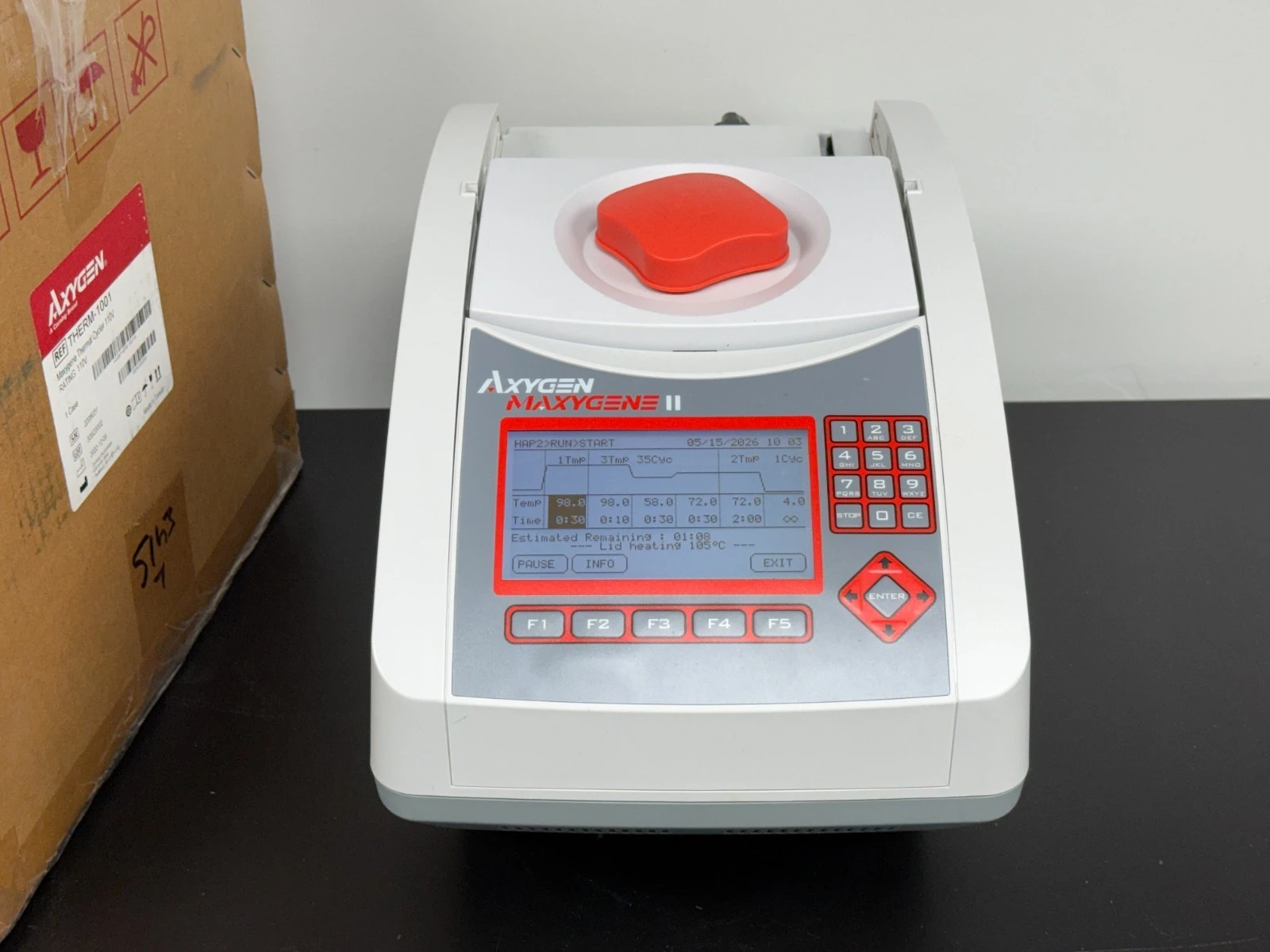 Used Axygen THERM-1001 PCR/Thermal Cycler Missouri US | BioLabTek #1266681