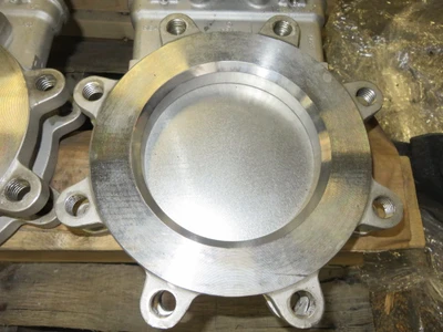 6" 150# Orbinox Knife Gate Valve Hand Wheel Operated