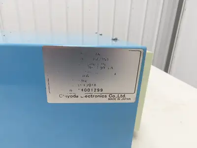 Chiyoda Electronics JP-0.05X 1.5kW Servo Drive Rectifier 200VAC In 300VDC 5A Out