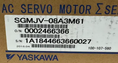 NEW YASKAWA SGMJV-08A3M61 SERVO MOTOR SGMJV08A3M61