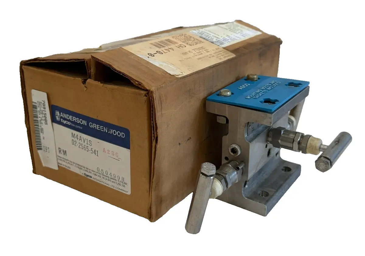 NEW TYCO /ANDERSON M4AVIS MANIFOLD VALVE 02-2565-5413