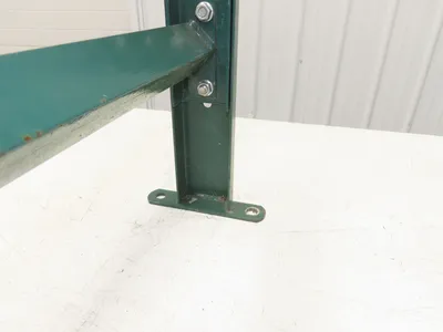 18"W Conveyor Leg Stationary Floor Support GREEN 19-5/8" to 29-5/8"H