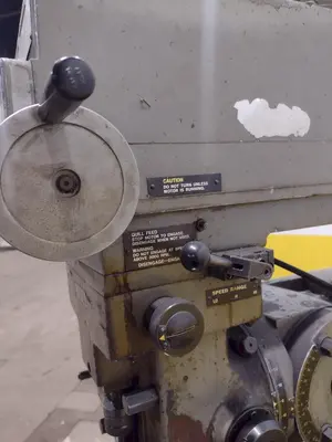 3 HP SUPERMAX MODEL #YCM-16VS VARIABLE SPEED VERTICAL RAM TYPE MILL: STOCK #19651