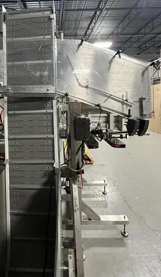 USED 2018 ACCUTEK  PACKAGING MODEL 22-500-000 (CAPPER) & 60-COE CH2 (CAP HOPPER/ELEVATOR)