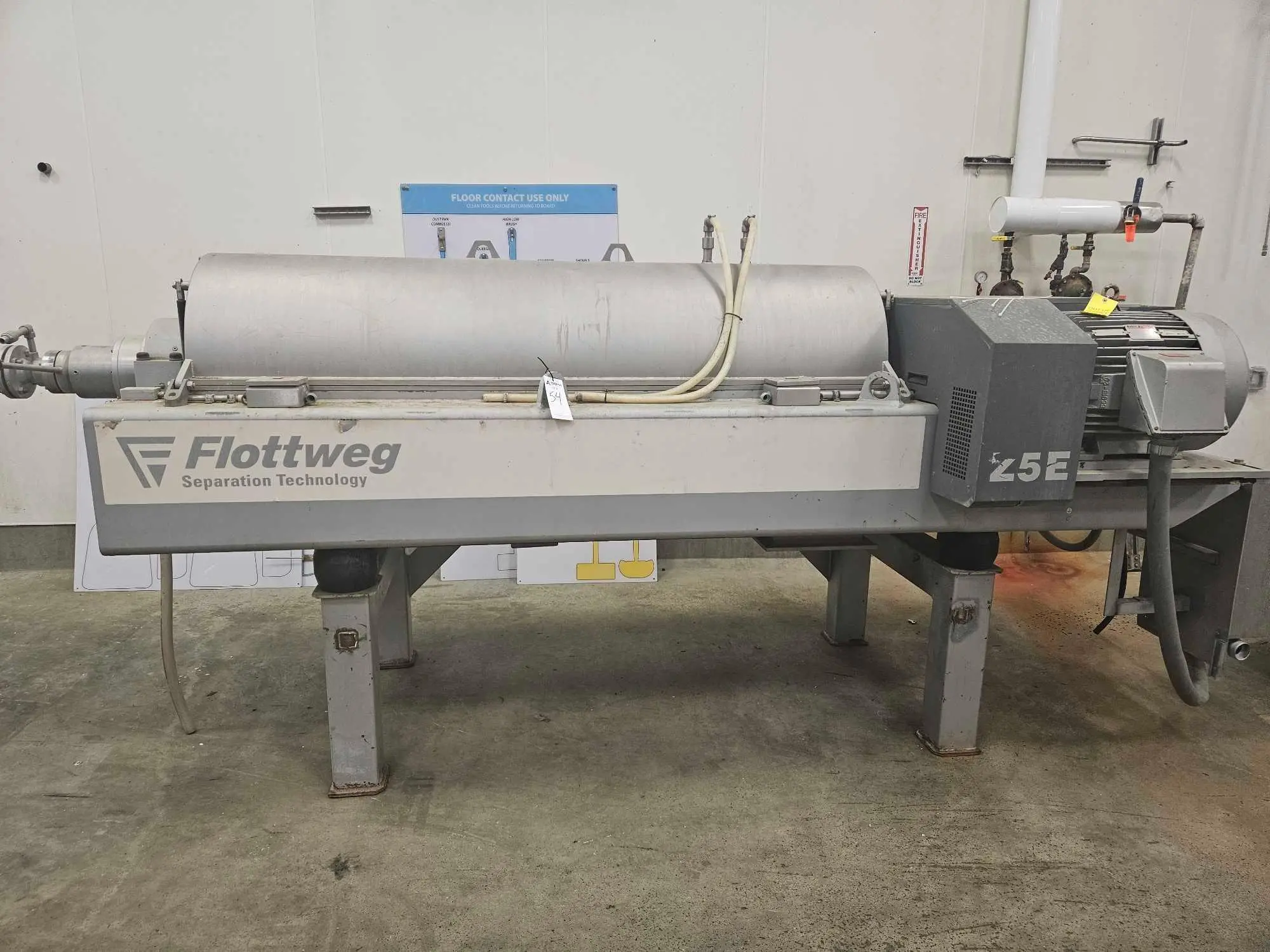 Used Flottweg Z5E-4/404