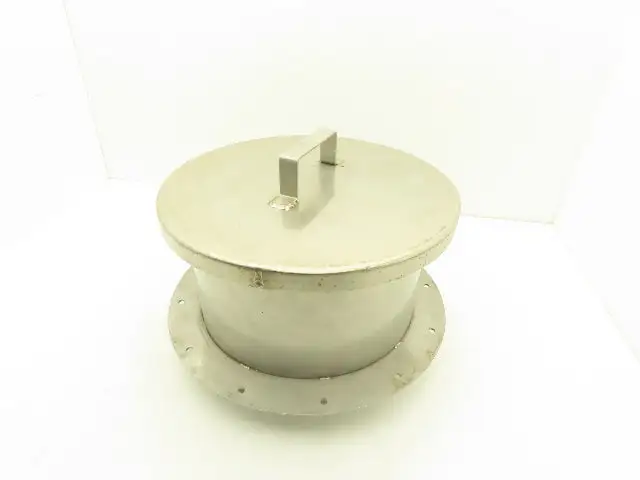 13-1/4" Tank Hole cover Flanged Non-Sealing Lid Stainless Steel