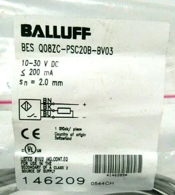 NEW BALLUFF BESQ08ZCPSC20BBV03