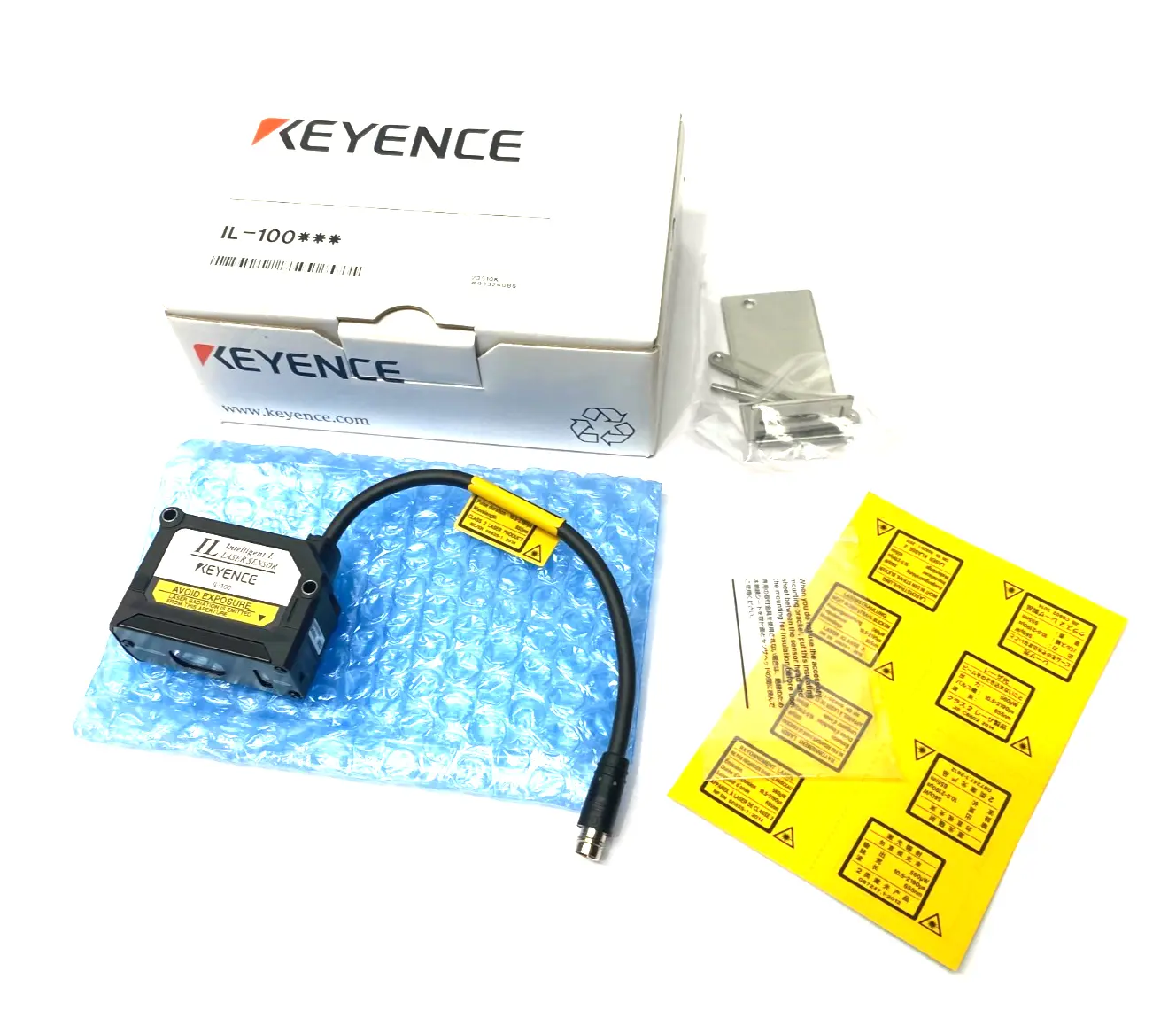 USED KEYENCE CMOS MULTI-FUNCTION ANALOG LASER SENSOR HEAD