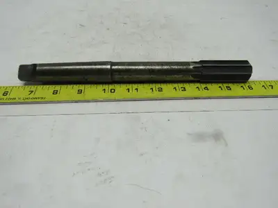 NATIONAL 1" Reamer #1 MT 8 Flute 10" O.A. 2"+ Cutter Length Lot/4