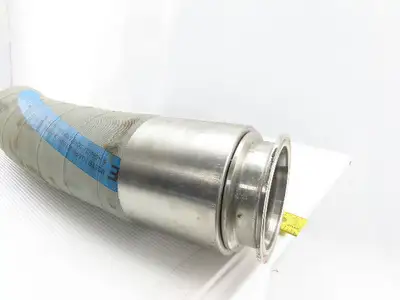 Tri Clover PC300R 3" Flange Stainless Steel Sanitary Flexible Coupling 24"