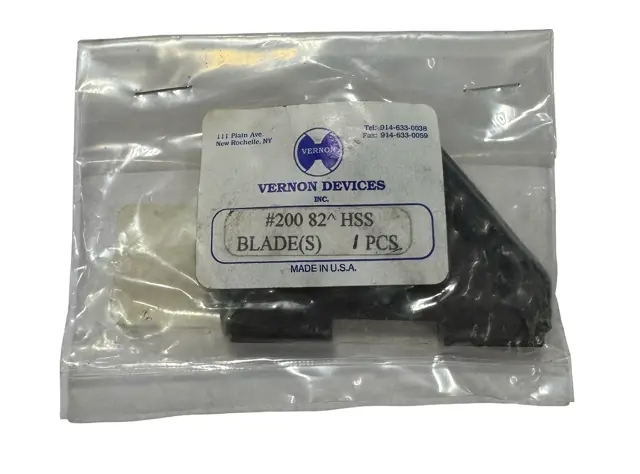Vernon Devices 5/8" to 2-1/2" HSS Countersink Replacement Blade 82 Deg USA Made