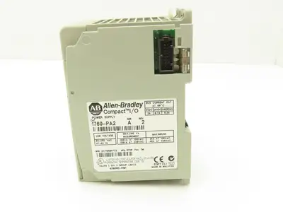 Allen Bradley 1769-PA2 Compact I/O Power Supply Series A Rev 2 with End Cap