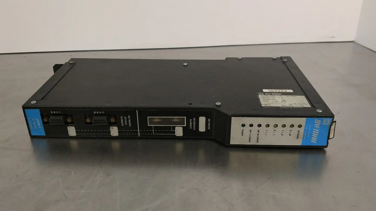 Used SQUARE D Class 8030 Network Module PLC Processors | Palmetto Automation #1152703