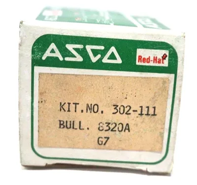 NEW ASCO 302-111 REBUILD KIT 302111