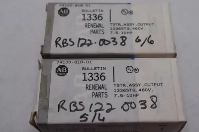 ALLEN BRADLEY 1336-QOUT-SP1A / 1336QOUTSP1A (IN BOX) TWO AVAILABLE STOCK K-1912