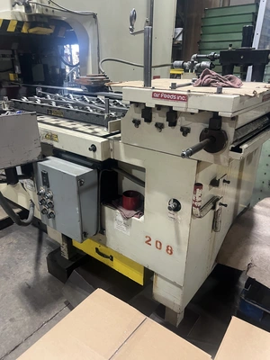 Coil Feeder Line for a Stamping Press, includes American Steel Line Co. Model 1000 Coil Uncoiler, 6,...
