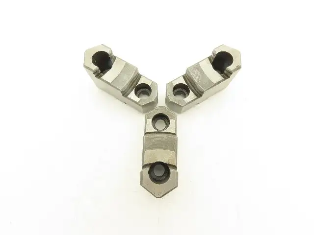 282 Steel Lathe Chuck Jaws Reversible T-Track mount Set of 3