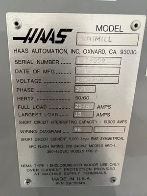 2010 HAAS MINI MILL Vertical Machining Centers | Bayou Machinery (10)