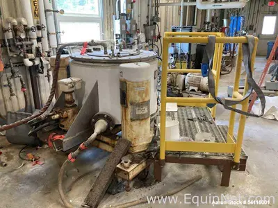 Used Tolhurst 30” Basket Centrifuge | Top Unload | 0–1000 RPM | Stainless Steel