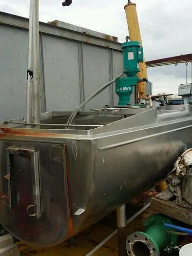 Used SOLAR 400 GALLON MIXER Chemical & Process Equipment Wisconsin US | Lemke Machinery Sales #309333