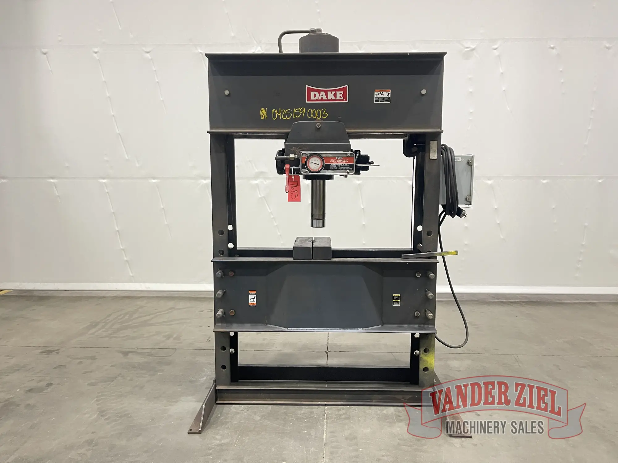 Used DAKE _UNKNOWN_ H-Frame Presses Michigan US | Vander Ziel Machinery Sales #482795