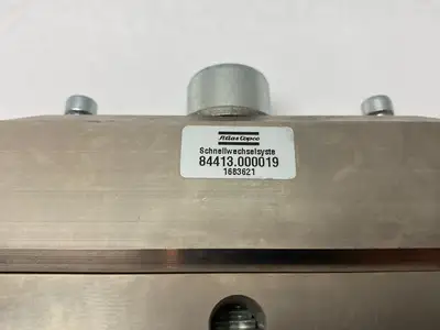 USED ATLAS COPCO QUICK-CHANGE SYSTEM PLATE