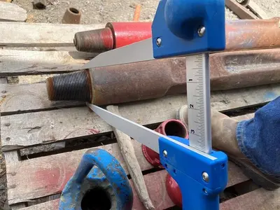 Used AFTERMARKET CHISEL BIT 5-3/5" X 35" FOR CABLE TOOL Other Cutting Tools Pennsylvania US | East West Machinery & Drilling #1417299