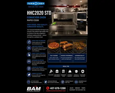 Used TURBOCHEF HHC2020 Pizza Equipment Florida US | BAM Discount Restaurant Equipment #1091211