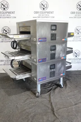 2022 MIDDLEBY MARSHALL CTX ELECTRIC TRIPLE STACK PIZZA CONVEYOR OVEN MODEL DZ33T