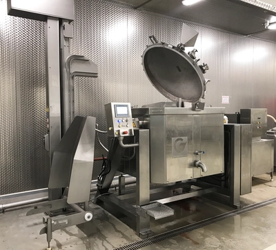 Gernal Model KKM 800 Tilting Boiler Cooking Kettle with Vacuum Pressurized Lid
