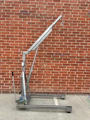 Used RUGER HP1000 SS PORTABLE FLOOR CRANE 1000 LBS CAPACITY OVERALL WIDTH 31.5" Cranes (Misc) California US | Equipment Lab #1402852
