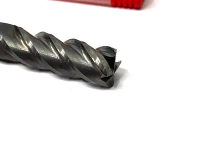 USED ACCUPRO SQUARE END MILL: 1/2" DIA, 1-1/2" LOC, 4 FLUTE, SOLID CARBIDE