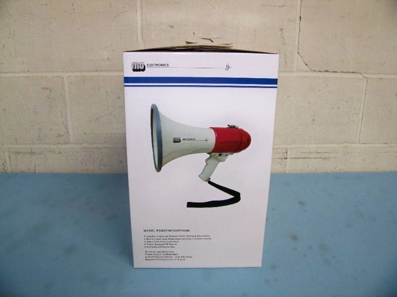 MG Electronics 25 Watt Indoor/Outdoor Megaphone PGM25 - NEW IN BOX