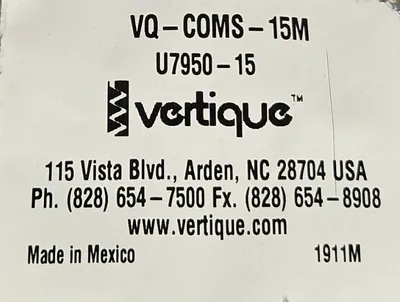 VERTIQUE VQ-COMS-15M PLC Cable Loc 5K