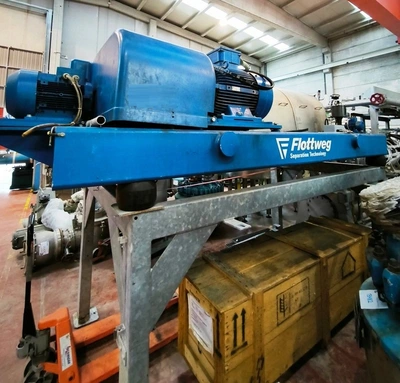 Flottweg Z53-4/454 decanter centrifuge, 316SS.