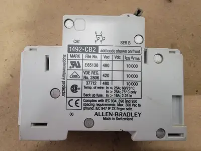 USED ALLEN-BRADLEY 1492-CB2 G030