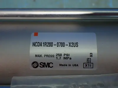 Smc  250psi Pneumatic Cylinders.