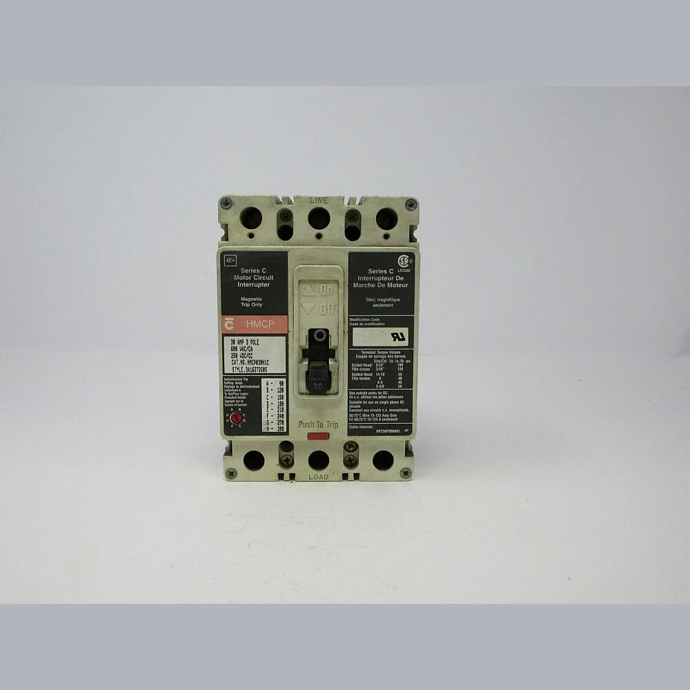 Culter-Hammer HMCP 30amp 3pole breaker