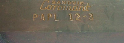 NEW Sandvik Coromant Does Not Apply
