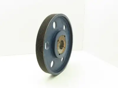NBK PK-315-10 ISOMEC Polydrive Pulley 10-Groove V-Belt Cast Iron 48mm Bore 315mm