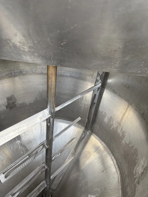 600L S/S JKTD vertical Anchor paddle mixer
