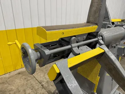2500 LBS X 12" COOPER WEYMOUTH DOUBLE END PULL-OFF COIL REEL UNCOILER: STOCK #22619