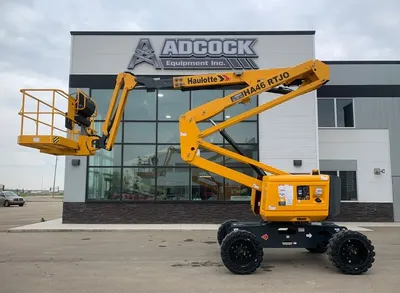 New | in-Stock 2024 HAULOTTE HA46 RTJ O ARTICULATING BOOM LIFT Articulating Boom Lifts Alberta CA | Adcock Equipment #1418019