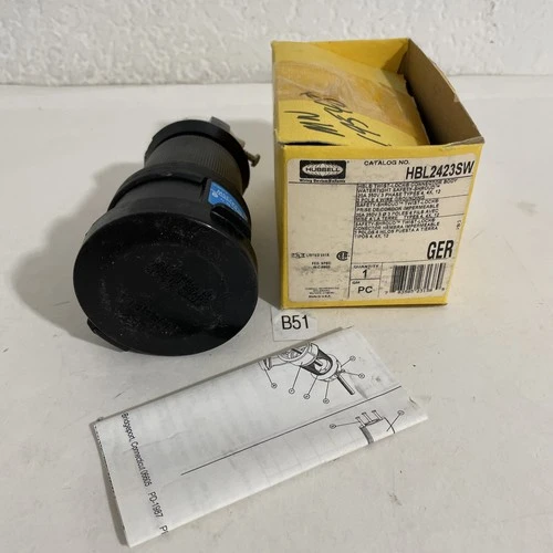NEW HUBBELL WIRING DEVICE-KELLEMS HBL2423SW