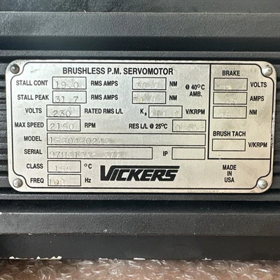 USED Vickers 1-604-0245