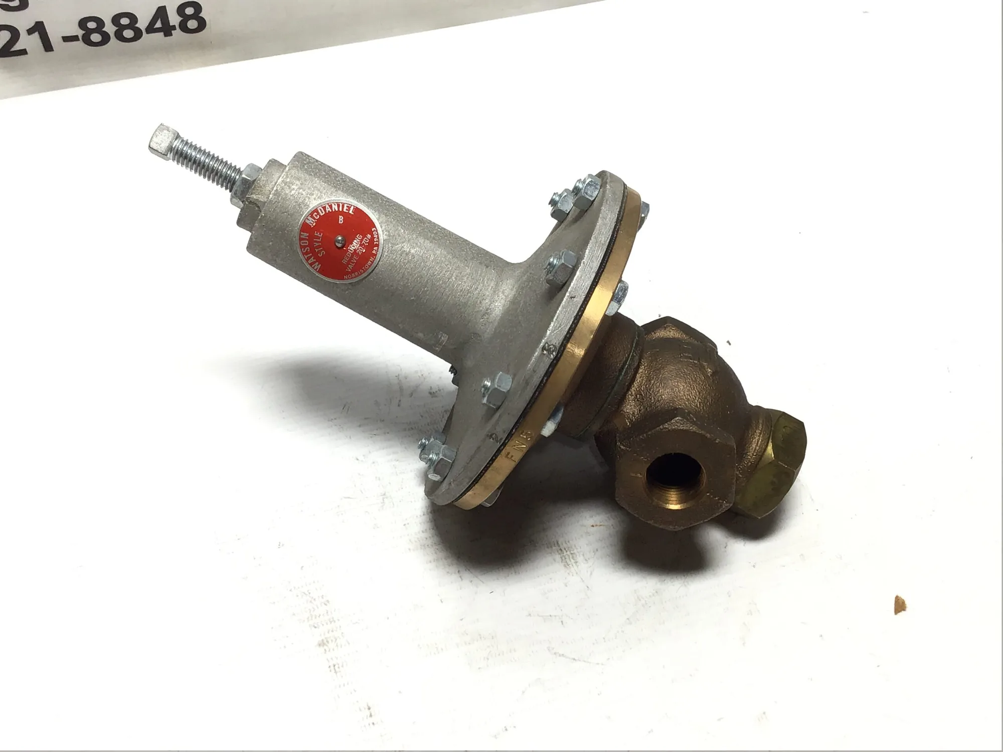 Watson McDaniel B Series 1/2″ Pressure Regulating Valve