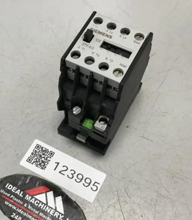 Used SIEMENS 3TF4010-0A PLC Contactors Michigan US | Ideal Machinery #1284021