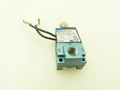Mac 35A-AAA-DDAA-3BA Pneumatic Air Solenoid Valve 24VDC 3 Way NC 120PSI 1/8" NPT
